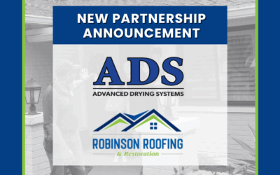 Advanced Drying Systems Expands Services Through Partnership with Robinson Roofing